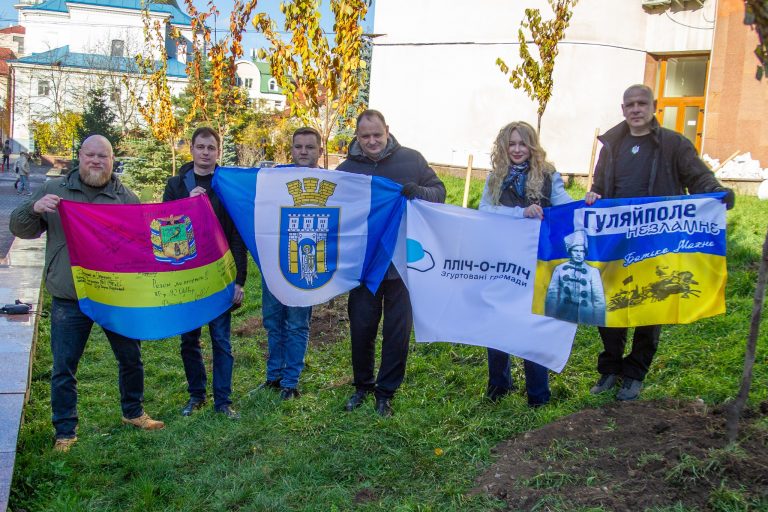 Sakura Alley and Frankivsk as a symbol of unity, faith and resilience