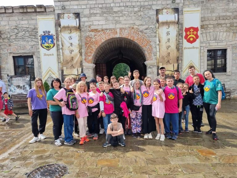 Tent camp at Sich for children from Odessa region