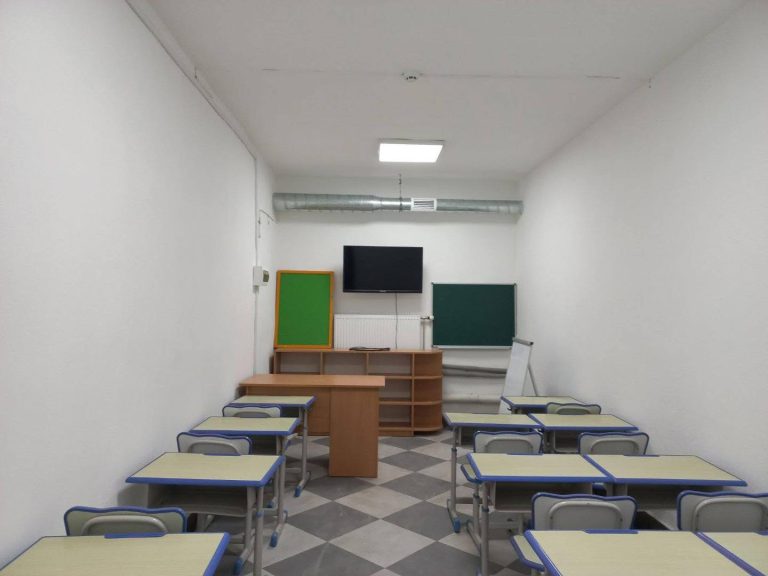 Modernization of shelters for students of a frontline lyceum