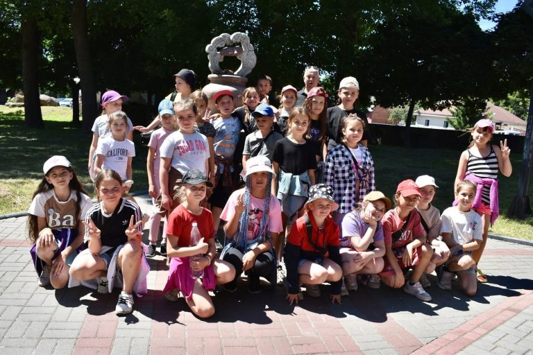 Children from Mykolaiv region visit Korosten