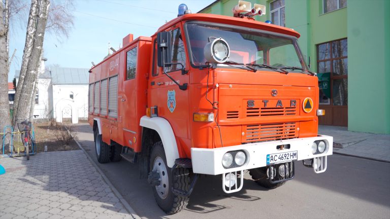 Пожежний автомобіль для Шалигинської громади: допомога Торчина